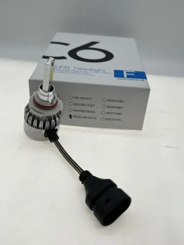 repuesto de moto MOTO71 — BOMBILLO LED ALTA ILUMINACION 9005 (MARCA C6)(2UNI)