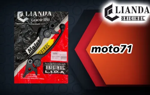 repuesto de moto MOTO71 — MANILLA FRENO ARSEN2 NEGRA